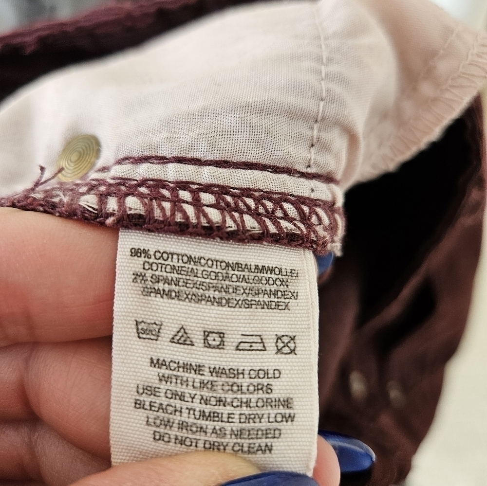 Free People Corduroy Skinny Leg Pants - Picture 8 of 9